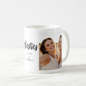 Besties Foto Personalisiert Kaffeetasse (VorderseiteRechts)