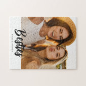 Besties Foto Personalisiert Puzzle (Horizontal)