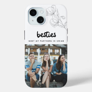 Besties Friend Quote Sechs FotoCollage Case-Mate iPhone Hülle