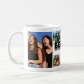 Besties Friendship Foto Collage Tasse (Links)