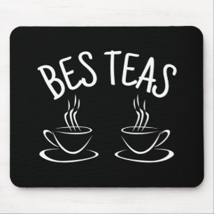 Besties Funny Friendship Mousepad