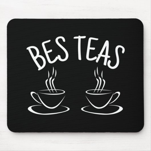 Besties Funny Friendship Mousepad (Vorne)