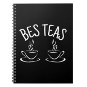 Besties Funny Friendship Notizblock (Vorderseite)