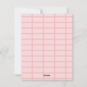 Besties Galentine-Tageskarte Feiertagskarte (Rückseite)