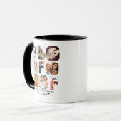 Besties Gift BESTE FREUNDIN Foto Collage Personali Tasse (Vorderseite Links)