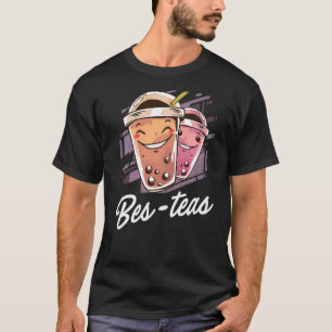 Besties Grafischer Tea Drinker Tea Brewing Cup O T-Shirt