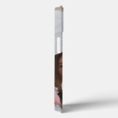 Besties in Trendy Script | Foto mit Herz Case-Mate iPhone Hülle (Rückseite / Rechts)