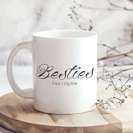 Besties Individuelle Name Bester Freund Kaffeetasse