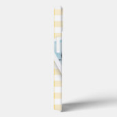 Besties Instant Foto Yellow Schachbrett Case-Mate iPhone Hülle (Rückseite / Rechts)