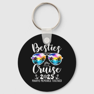 Besties-Kreuzfahrt 2025 passende Freunde Gruppe Cr Schlüsselanhänger
