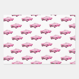 Besties Malibu Pink Doll Beach Geschenkpapier Set