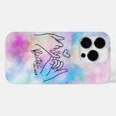 Besties Matching Custom Iphone 14 Pro Case (Rückseite (Horizontal))