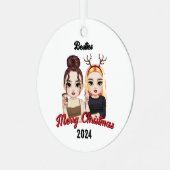Besties Ornament (Vorderseite links)