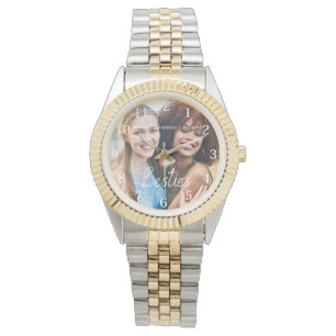 Besties Personalisierte Namensfotos Armbanduhr