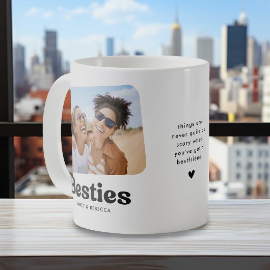 Besties Personalized Friendship Gift Kaffeetasse