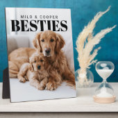 Besties Pets PhotoPop Fotoplatte (Seite)