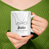 Besties Pinky Promise Kaffeetasse