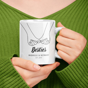 Besties Pinky Promise Kaffeetasse