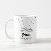 Besties Pinky Promise Kaffeetasse (Links)