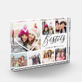 Besties Script 7 Foto Best Friends Collage Heart (Links)