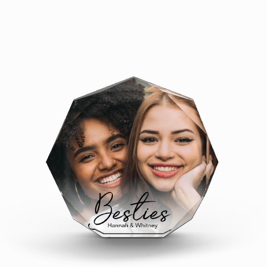 Besties Script Custom Foto (Vorderseite)