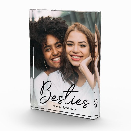 Besties Script Custom Fotoblock (Rechts)