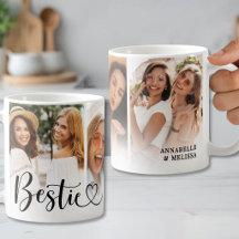 Besties Script Heart Best Friend Photo