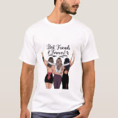 Besties Shirt, Matching Best Friends Shirts (Vorderseite)