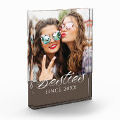 "Besties Since" Script Chic Fotoblock (Links)