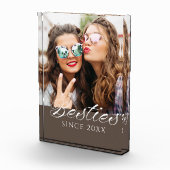 "Besties Since" Script Chic Fotoblock (Rechts)