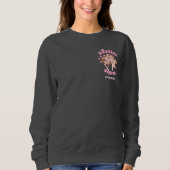 BESTIES SQUAD Western Cowgirl Coquette Pocket Sweatshirt (Vorderseite)
