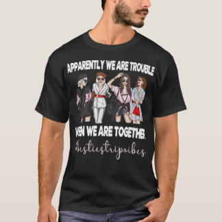 Besties Trip Vibes Best Friend Urlaub Reisen Gir T-Shirt