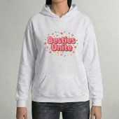Besties Unite Y2K Beste Freundin BFF Pullover Hood