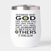 Bestimmen Sie, was Gott Ihnen Aquinas Zitat gegebe (Vorderseite)