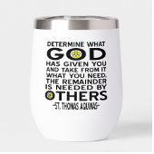 Bestimmen Sie, was Gott Ihnen Aquinas Zitat gegebe