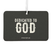 BESTIMMT AUF COOLEN, KUNDENBEWEGLICHEN WEISSEN TEX AUTOLUFTERFRISCHER (Rückseite)