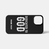 BESTIMMT AUF COOLEN, KUNDENBEWEGLICHEN WEISSEN TEX iPhone HÜLLE (Rückseite (Horizontal))