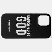 BESTIMMT AUF COOLEN, KUNDENBEWEGLICHEN WEISSEN TEX iPhone HÜLLE (Hinten horizontal)