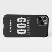 BESTIMMT AUF COOLEN, KUNDENBEWEGLICHEN WEISSEN TEX iPhone HÜLLE (Rückseite (Horizontal))