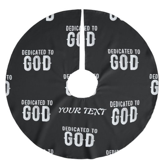 BESTIMMT AUF COOLEN, KUNDENBEWEGLICHEN WEISSEN TEX POLYESTER WEIHNACHTSBAUMDECKE (Vorderseite)