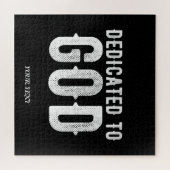 BESTIMMT AUF COOLEN, KUNDENBEWEGLICHEN WEISSEN TEX PUZZLE (Horizontal)