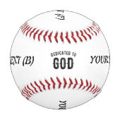 BESTIMMT AUF COOLEN KUNDENSCHWARZTEXT BASEBALL (Rückseite)