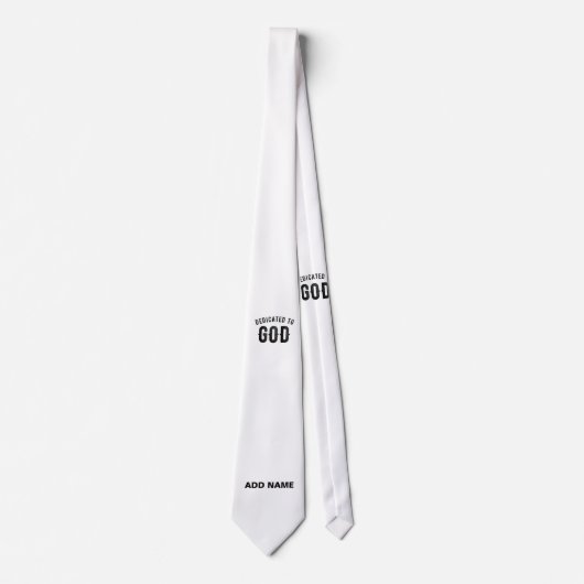 BESTIMMT AUF COOLEN KUNDENSCHWARZTEXT KRAWATTE (Vorderseite)