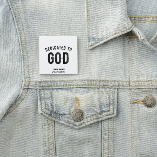 BESTIMMT AUF COOLEN KUNDENSCHWARZTEXT NAMENSSCHILD (Beispiel)