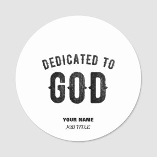 BESTIMMT AUF COOLEN KUNDENSCHWARZTEXT NAMENSSCHILD