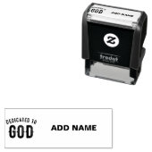 BESTIMMT AUF COOLEN KUNDENSCHWARZTEXT PERMASTEMPEL (Beispiel)