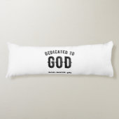 BESTIMMT AUF COOLEN KUNDENSCHWARZTEXT SEITENSCHLÄFERKISSEN (Vorderseite)