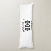 BESTIMMT AUF COOLEN KUNDENSCHWARZTEXT SEITENSCHLÄFERKISSEN (Rückseite (Vertikal))