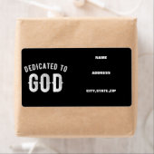 BESTIMMT AUF GOTT KUNSTBAR COOL WEISS TEXT (Insitu)