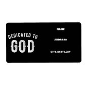 BESTIMMT AUF GOTT KUNSTBAR COOL WEISS TEXT (Vorne)